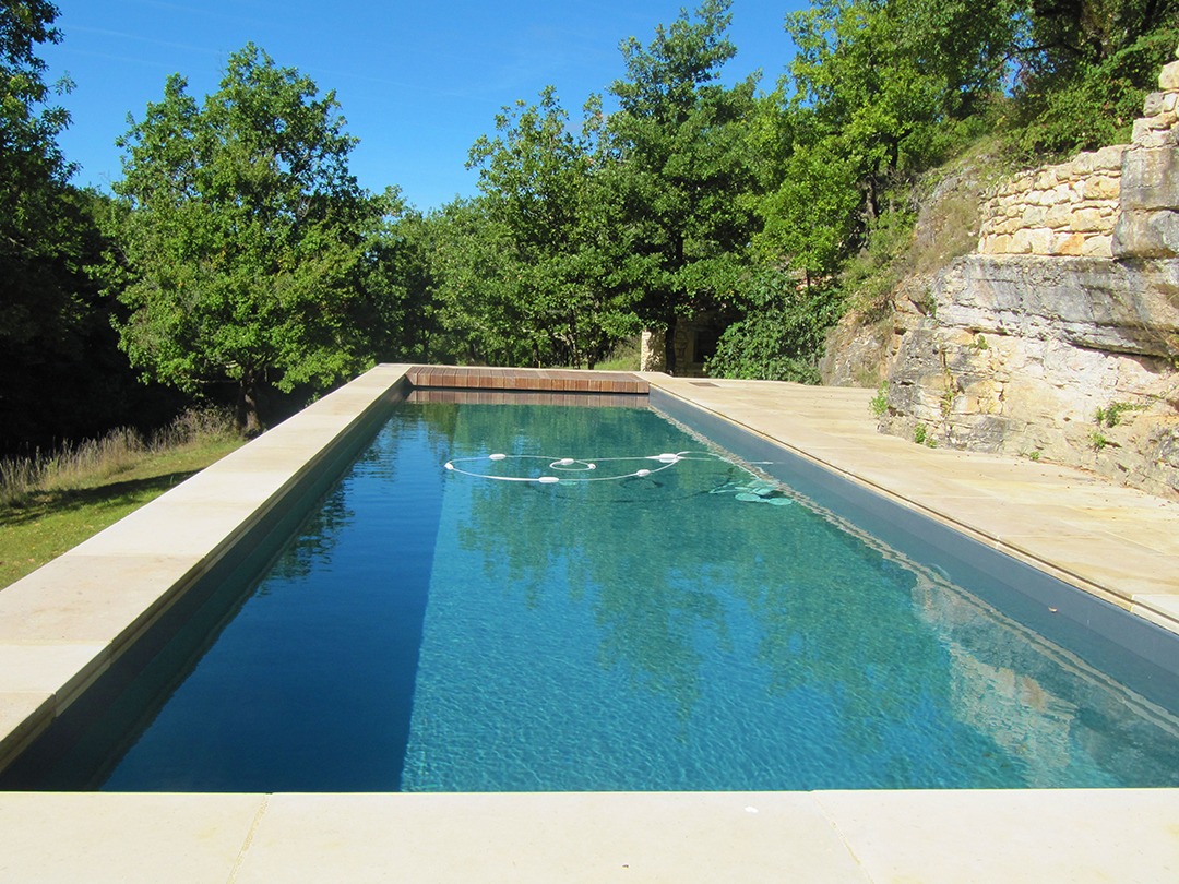 Installation de piscine dans le Lot