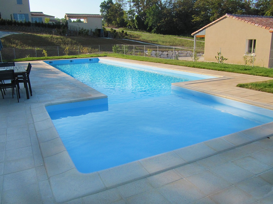 Construction de piscines dans la Vallée du Lot